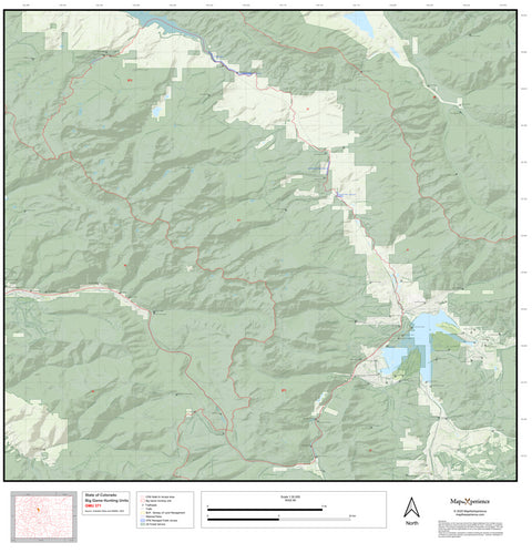2025 Colorado Hunt Map – GMU 371 Preview 1