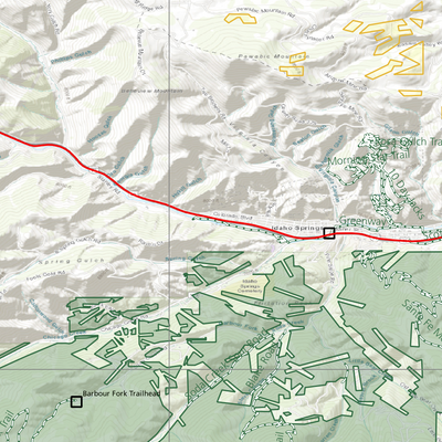 2025 Colorado Hunt Map – GMU 39 Preview 3