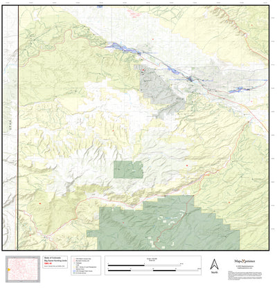 2025 Colorado Hunt Map – GMU 40 Preview 1