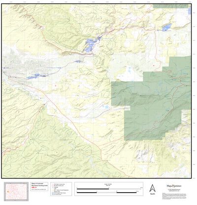 2025 Colorado Hunt Map – GMU 41 Preview 1
