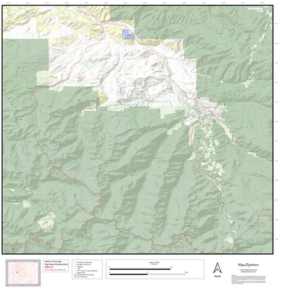2025 Colorado Hunt Map – GMU 431 Preview 1