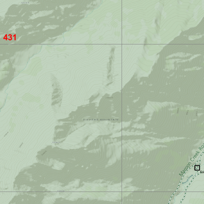 2025 Colorado Hunt Map – GMU 431 Preview 2