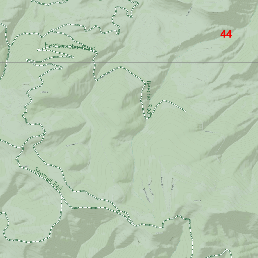 2025 Colorado Hunt Map – GMU 44 by Map the Xperience | Avenza Maps