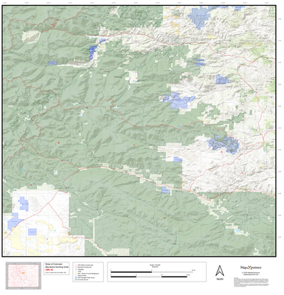 2025 Colorado Hunt Map – GMU 46 Preview 1