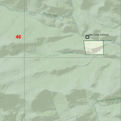 2025 Colorado Hunt Map – GMU 46 Preview 2