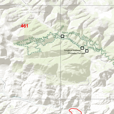 2025 Colorado Hunt Map – GMU 461 Preview 2