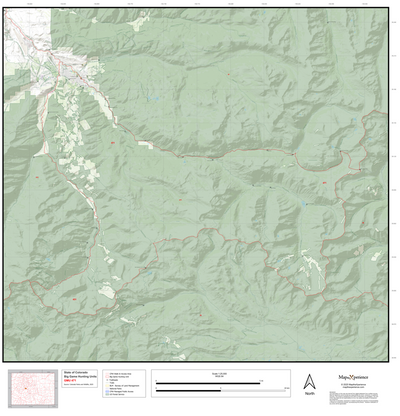 2025 Colorado Hunt Map – GMU 471 Preview 1