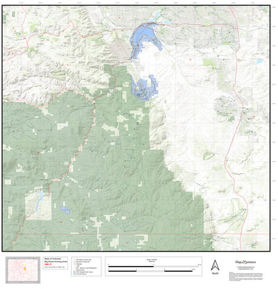 2025 Colorado Hunt Map – GMU 51 Preview 1