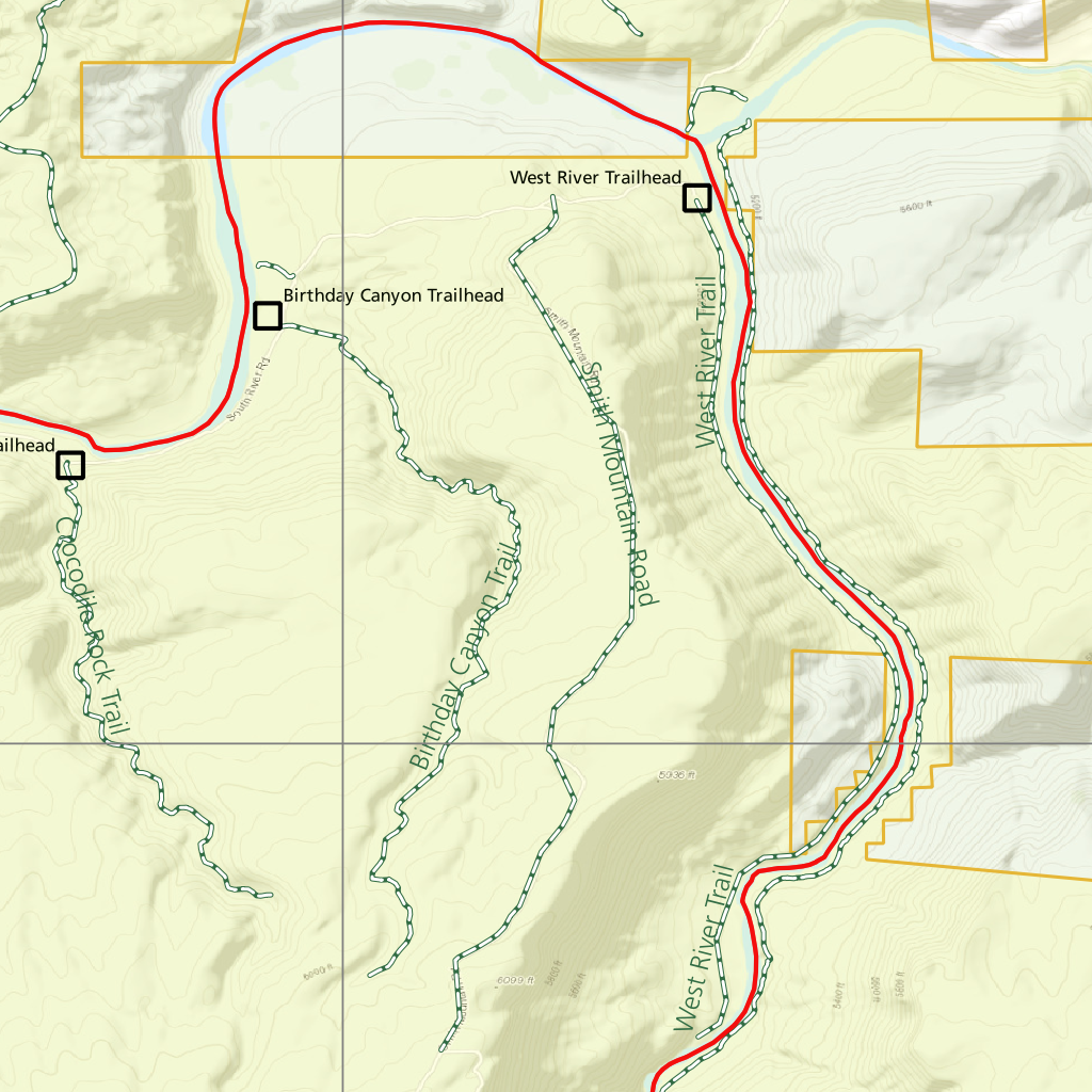 2025 Colorado Hunt Map – GMU 52 by Map the Xperience | Avenza Maps
