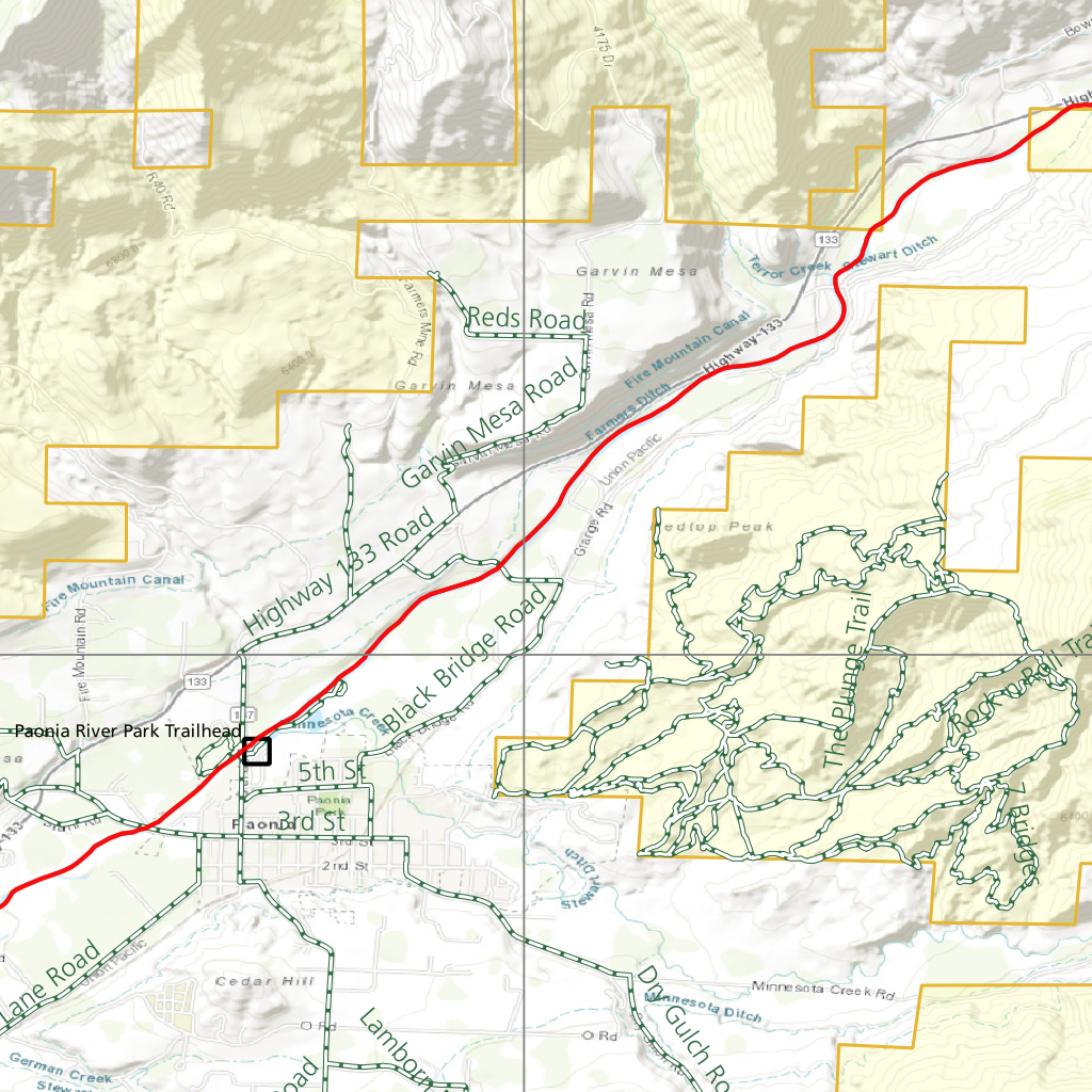 2025 Colorado Hunt Map – GMU 521 by Map the Xperience | Avenza Maps