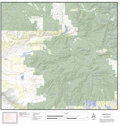 2025 Colorado Hunt Map – GMU 53 Preview 1