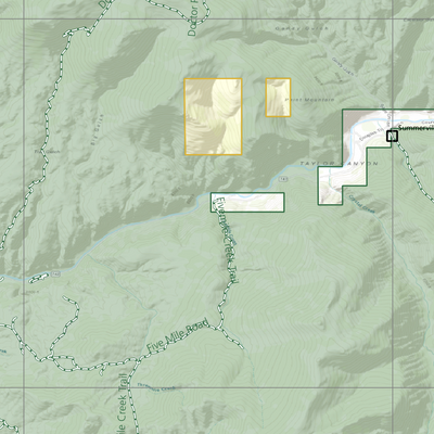 2025 Colorado Hunt Map – GMU 55 Preview 2