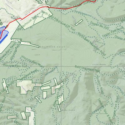 2025 Colorado Hunt Map – GMU 551 Preview 3