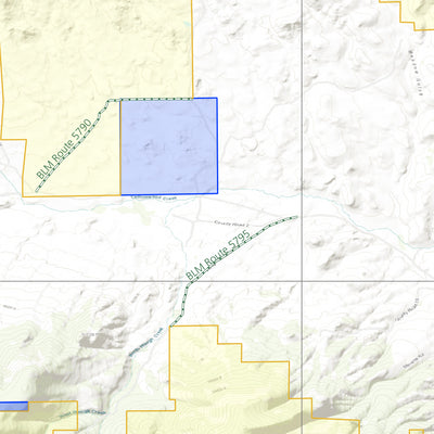 2025 Colorado Hunt Map – GMU 58 Preview 2