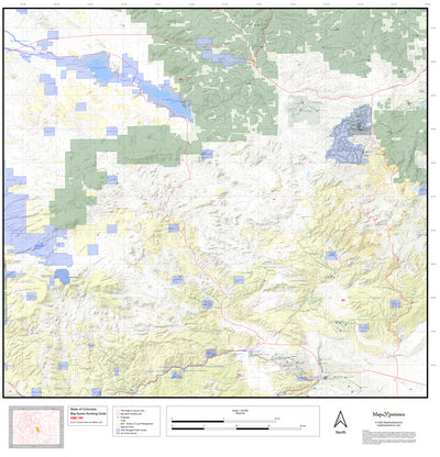 2025 Colorado Hunt Map – GMU 581 Preview 1