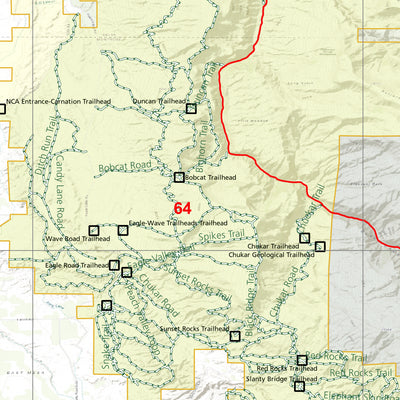 2025 Colorado Hunt Map – GMU 62 Preview 3