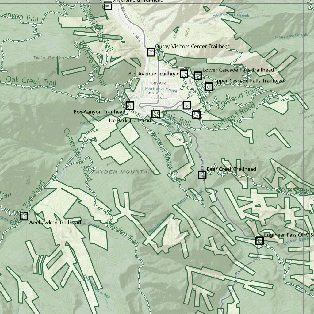2025 Colorado Hunt Map – GMU 65 by Map the Xperience | Avenza Maps