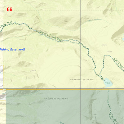 2025 Colorado Hunt Map – GMU 66 Preview 2