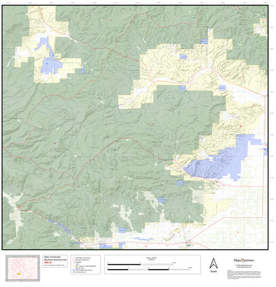 2025 Colorado Hunt Map – GMU 68 Preview 1