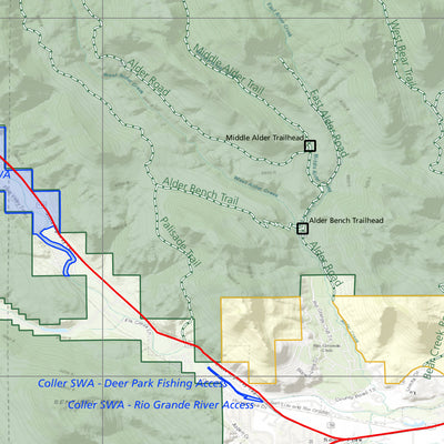 2025 Colorado Hunt Map – GMU 68 Preview 3