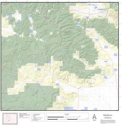 2025 Colorado Hunt Map – GMU 681 Preview 1
