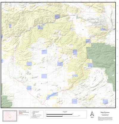 2025 Colorado Hunt Map – GMU 691 Preview 1