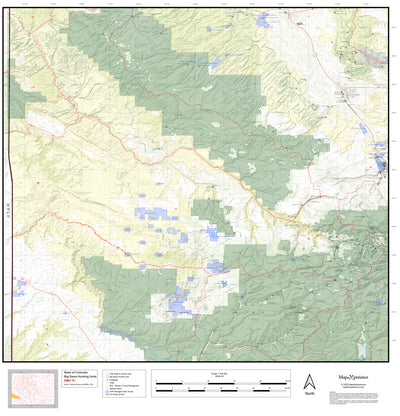 2025 Colorado Hunt Map – GMU 70 Preview 1