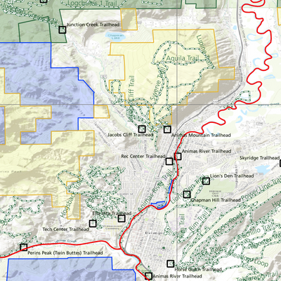 2025 Colorado Hunt Map – GMU 74 Preview 3
