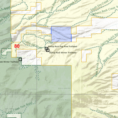 2025 Colorado Hunt Map – GMU 80 Preview 2