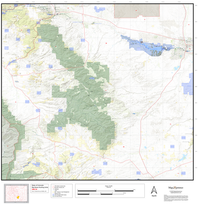2025 Colorado Hunt Map – GMU 84 Preview 1