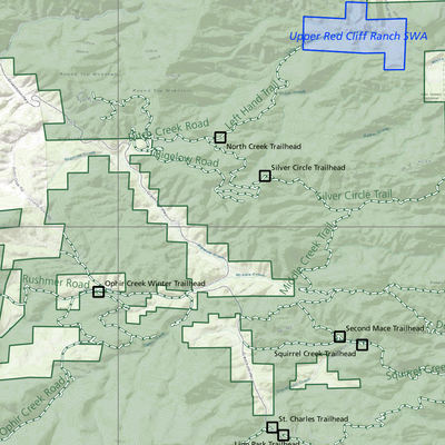2025 Colorado Hunt Map – GMU 84 Preview 3