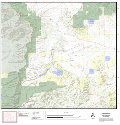 2025 Colorado Hunt Map – GMU 861 Preview 1