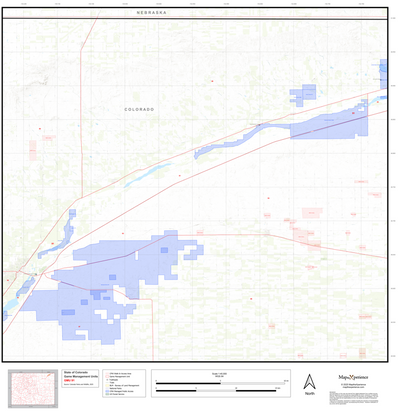 2025 Colorado Hunt Map – GMU 91 Preview 1