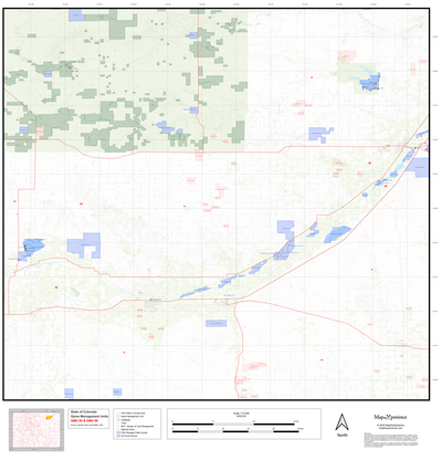 2025 Colorado Hunt Maps – GMU's 95 and 96 Preview 1