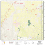 2025 Utah Hunt Map - Book Cliffs Unit (North) Preview 1