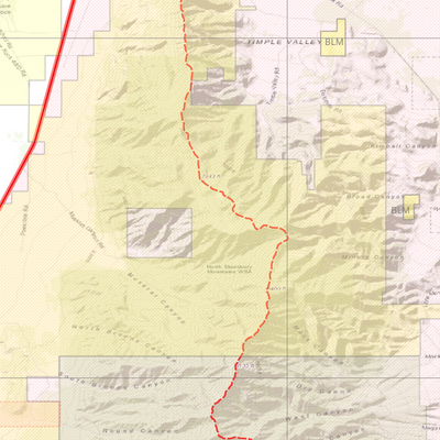 2025 Utah Hunt Map Box Elder / Antelope Island, South East Preview 3