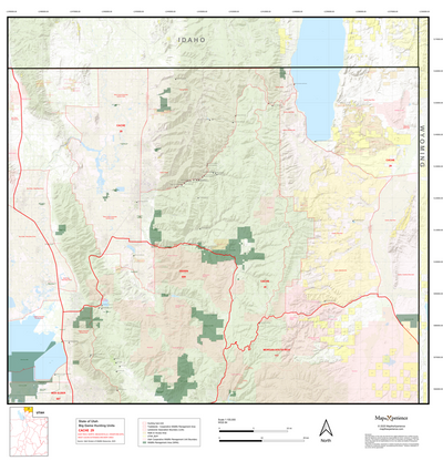 2025 Utah Hunt Map - Cache Unit Preview 1