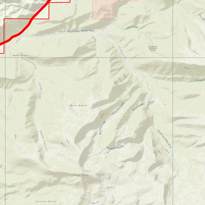 2025 Utah Hunt Map - Chalk Creek Unit Preview 3
