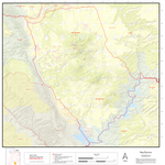 2025 Utah Hunt Map - Henry Mountains Unit Preview 1