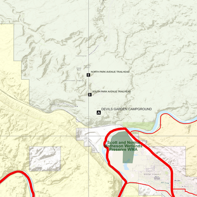 2025 Utah Hunt Map - La Sal Mountains Unit Preview 2