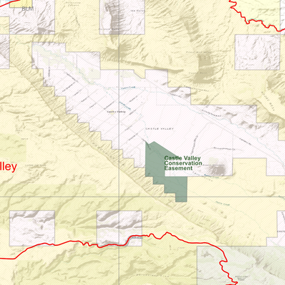 2025 Utah Hunt Map - La Sal Mountains Unit Preview 3