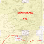 2025 Utah Hunt Map - Manti San Rafael Unit (North) Preview 3