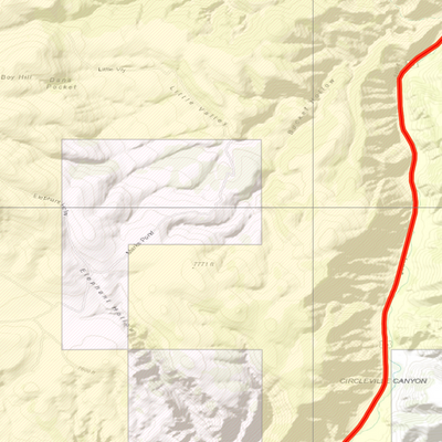 2025 Utah Hunt Map - Mount Dutton Preview 3