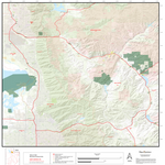 2025 Utah Hunt Map - Unit East Canyon, Wasatch Front Extended Archery Area Preview 1