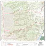 2025 Utah Hunt Map - Wasatch Mountains Unit (North) Preview 1