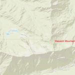 2025 Utah Hunt Map - Wasatch Mountains Unit (North) Preview 2