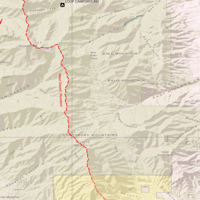 2025 Utah Hunt Map - West Desert Unit, North East Preview 3