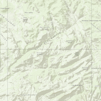 2025 Utah Hunt Map - Zion Unit Preview 2