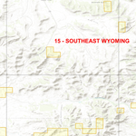 2025 Wyoming Deer Hunt Map – Deer Area 13 (Lusk) Preview 3