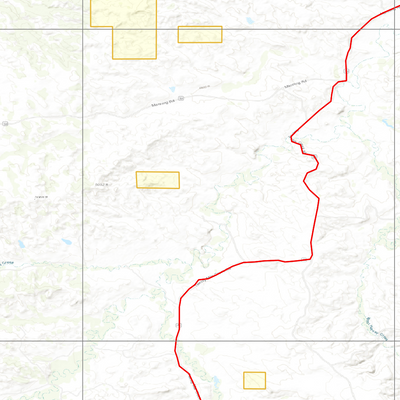 2025 Wyoming Deer Hunt Map – Deer Area 14 (Twenty Mile) Preview 2
